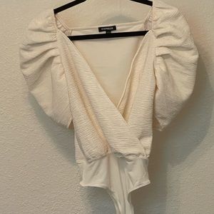 Express white bodysuit